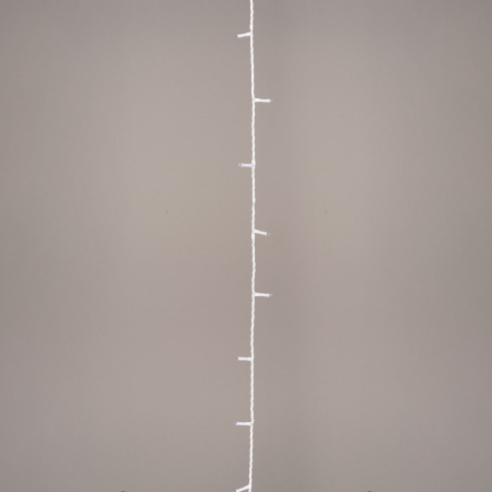 Surse de iluminat - Perdea luminoasa extensibila cu 15 LED-uri rosii, 1,5 m, IP44