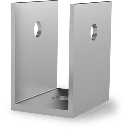 Structura - Picior de fixare TiltUp Vento din aluminiu pentru fundatie din beton