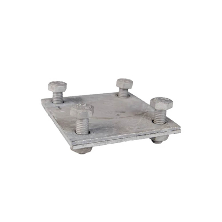Protectie - Piesa legatura cruce plat plat 40 pentru instalatii de impamantare