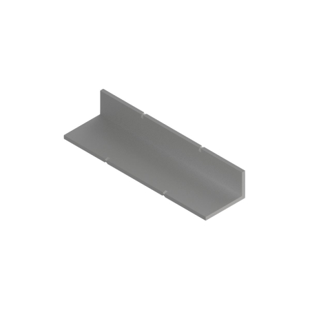 Structura acoperis plat - Piesa suport profil L aluminiu 50x30x4, 180 mm - AeroFix