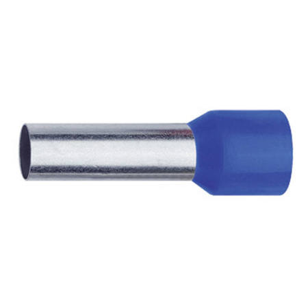 Pin terminal izolat albastru pentru conductor de 16 mm2 cu tub de 12 mm [0]