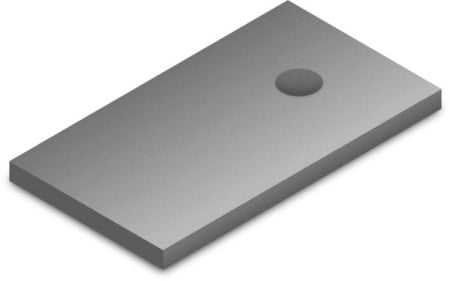 Structura - Placa adaptoare M10 HangerBolt Climber din aluminiu