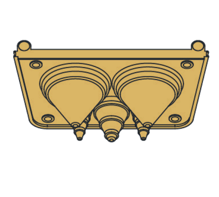 Sungrow - Placa trecere cabluri Sungrow pentru 5 conductoare