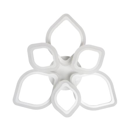 Plafoniera LED - Plafoniera LED decorativa cromata cu telecomanda si iluminare reglabila