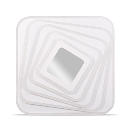 Plafoniera LED - Plafoniera LED Charm alba 140W 3CCT cu telecomanda