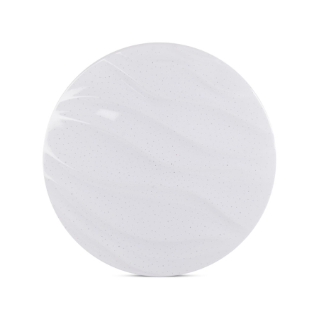 Corpuri iluminat interior - Plafoniera decorativa LED alba 22W cu lumina neutra 4000K pentru iluminat interior