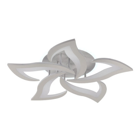 Plafoniera LED - Plafoniera LED Fleur alba dimabila 95W cu 3CCT RGB si telecomanda