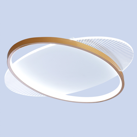 Plafoniera LED - Plafoniera LED decorativa Gravity 48W cu lumina reglabila 3000-6000K