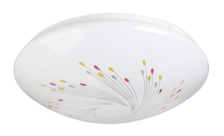 Plafoniera LED - Plafoniera LED alba cu model pentru iluminat interior