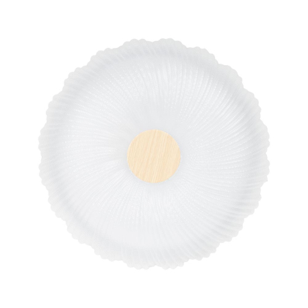 Corpuri iluminat interior - Plafoniera LED alba rotunda pentru tavan cu selectie CCT 22W 2300 lm si diametru 38 cm
