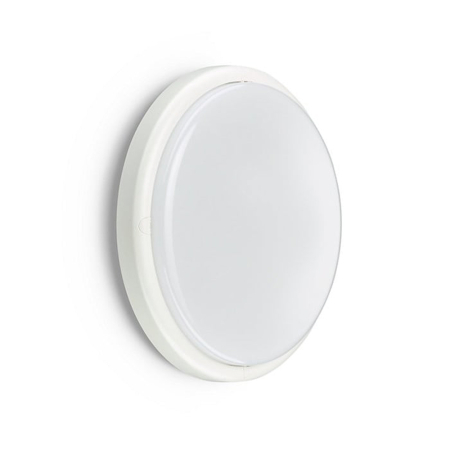 Plafoniera LED etansa alba cu senzor integrat 17 W CCT IP65 [0]