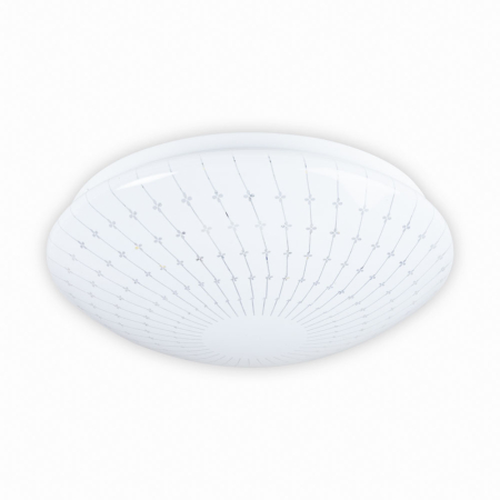 Corpuri iluminat interior - Plafoniera LED Emma 12W 6500K alba cu model pentru interior