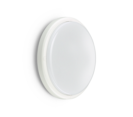 Surse de iluminat - Plafoniera LED etansa alba cu dispersor opal, 17 W, 4000 K, IP65
