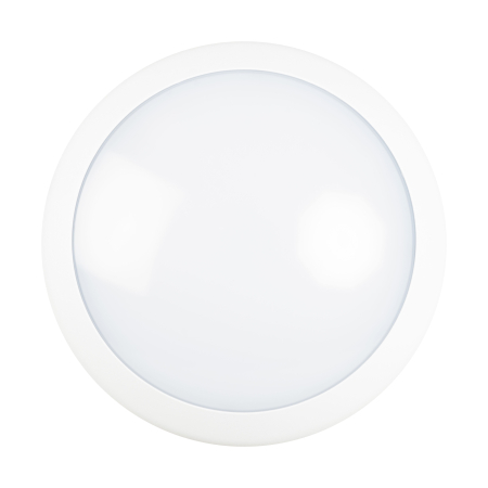 Plafoniera LED etansa alba 20W 4000K IP66 IK10 cu dispersor opal [0]