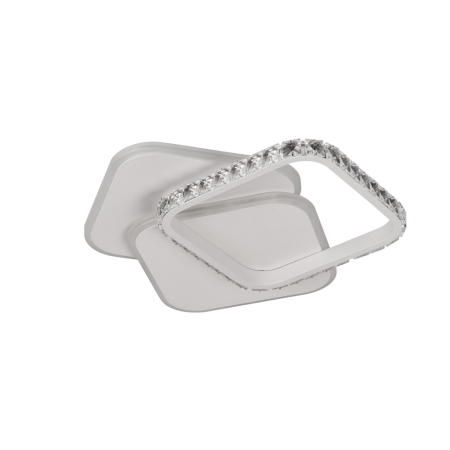 Plafoniera LED alba pentru interior cu 45W, 4450 lm, functie CCT si protectie IP20 [0]