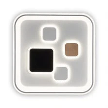 Plafoniera LED alba pentru interior cu lumina reglabila si telecomanda [2]