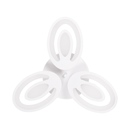 Plafoniera LED - Plafoniera LED Petal alba 48W cu telecomanda si reglare 3CCT