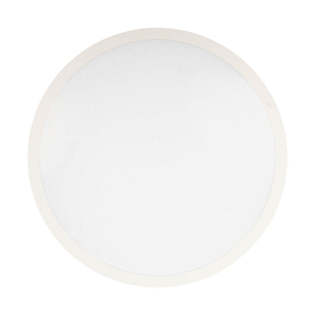 Corpuri iluminat interior - Plafoniera LED rotunda alba pentru interior cu diametru 38 cm si putere 38W