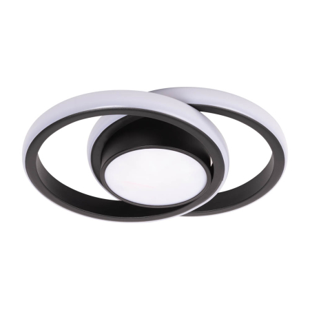 Corpuri iluminat interior - Plafoniera LED neagra pentru interior cu putere de 38 W si protectie IP20