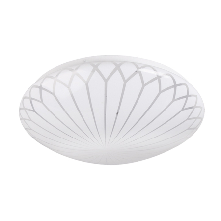 Plafoniera LED alba cu model pentru interior 12W 6500K 840 lm [0]