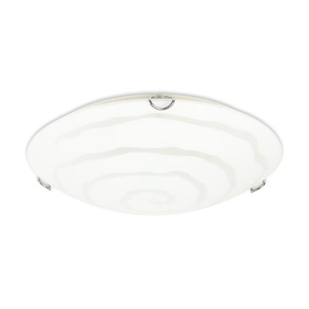 Corpuri iluminat interior - Plafoniera decorativa Waves cu doua dulii E27 diametru 30 cm pentru interior