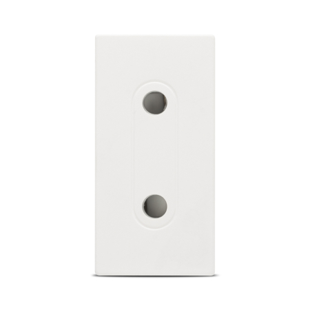 Aparataj - Priza modulara 1M alb mat pentru montaj incastrat standard italian Moda Voice