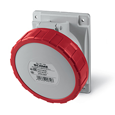 Accesorii - Priza industriala incastrata rosie 32A 3P+N+E 415V cu protectie IP67