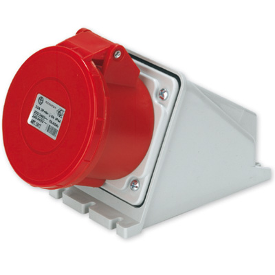 Priza industriala trifazica 3P+T 32A 380V cu protectie IP44 [0]