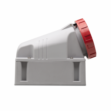 Conectica - Priză Industrială Scame 63A 400V IP67 – 3P+N+E 6H Rezistentă la Apă