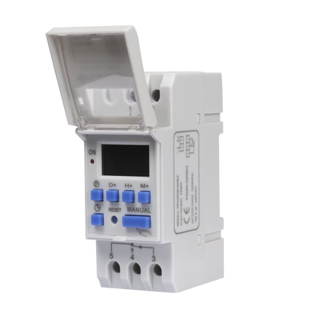 Protectie - Programator digital de tensiune 230V IP20 pentru tablou electric