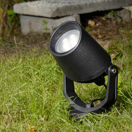 Proiector exterior negru cu tarus pentru gradina 6W CCT IP66 [0]