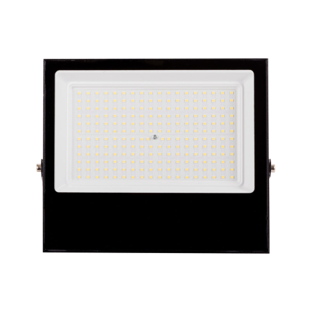 Proiectoare LED - Proiector LED de exterior 100W 6400K IP65 cu carcasa neagra din aluminiu