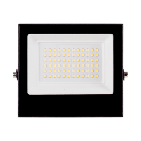Proiectoare LED - Proiector LED negru 50W 6400K IP65 pentru iluminat exterior