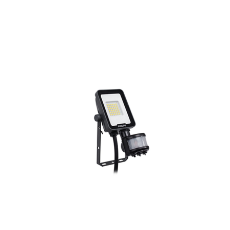 Proiectoare LED - Proiector LED exterior gri cu senzor de miscare si lumina 50 W 6000 lm IP65