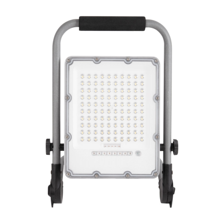 Proiectoare LED - Proiector LED portabil gri pentru iluminare temporara