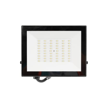 Proiectoare LED - Proiector LED slim negru 50W 6500K IP65 pentru iluminat exterior