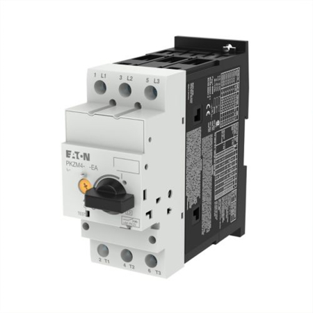 Protectie - Protectie motor tripolara reglabila 55 65 A cu buton rotativ si borne cu surub