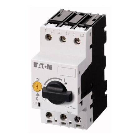 Separator sarcina - Protectie motor tripolara reglabila 10-16 A pentru montaj pe sina DIN