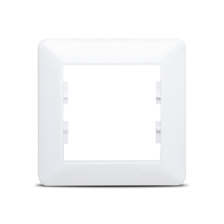 Aparataj - Rama decorativa alba cu 1 post pentru aparataj electric incastrat