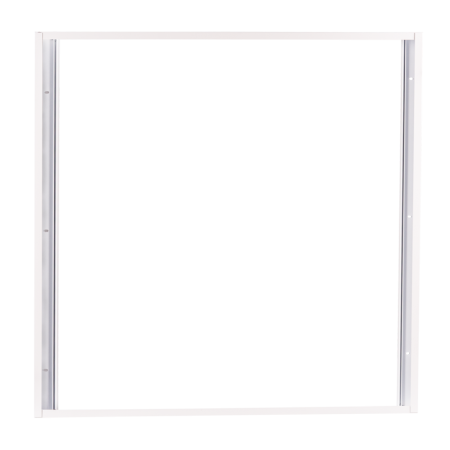 Plafoniere - Rama aluminiu alba pentru panou LED slim 595 x 595 mm