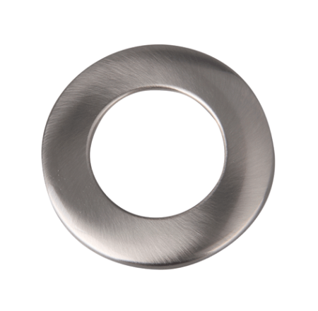 Surse de iluminat - Rama decorativa metalica pentru spot LED mini cu finisaj crom satin