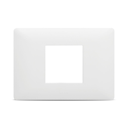 Modular - Rama ornament alba 2 module pentru aparataj modular cu montaj ingropat