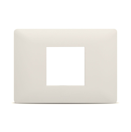 Modular - Rama ornament 2M bej mat pentru aparataj modular cu montaj ingropat standard italian