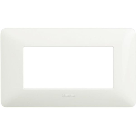 Modular - Rama ornament alba din tehnopolimer pentru 4 module Matix