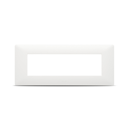 Modular - Rama ornamentala 7M alb mat pentru aparataj modular Moda Voice