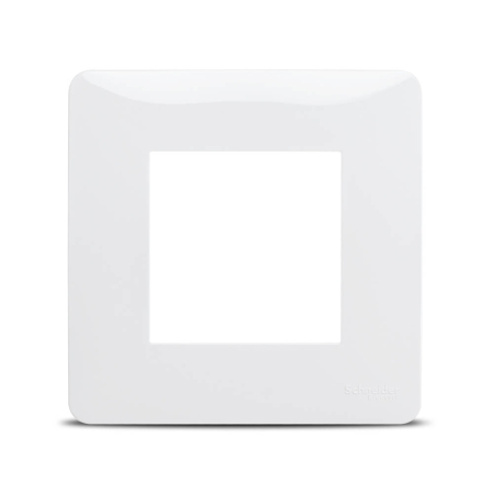 Modular - Rama ornament alba Unica Studio pentru 1 post si 2 module