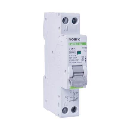 Protectie - Intreruptor automat diferential RCBO 1P N 32 A 30 mA tip AC cu un modul