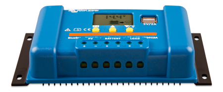 Invertoare - Regulator solar BlueSolar PWM LCD USB 12 24V 5A vedere frontala