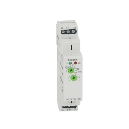 Protectie - Releu de timp modular cu intarziere la conectare 1CO 16 A pentru sina DIN