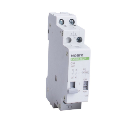 Releu monitorizare tensiune - Releu impuls modular 16 A cu 2 poli si bobina 230 V AC pentru sina DIN